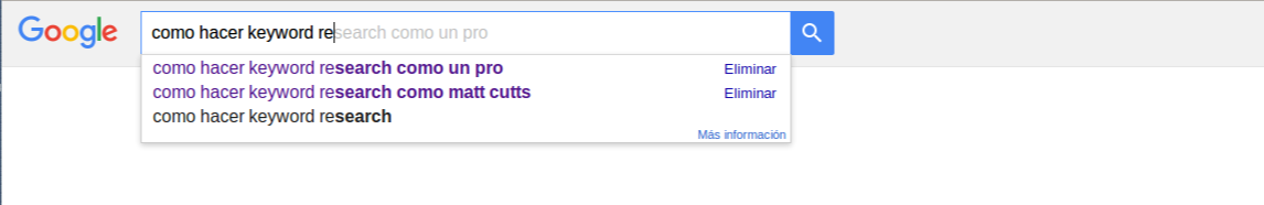 Como hacer Keyword research como un pro
