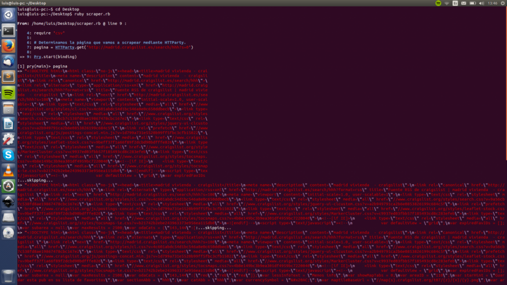 Pry HTML