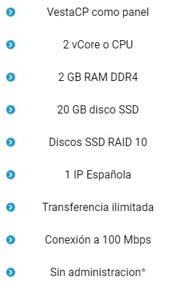Raiola VPS optimizado